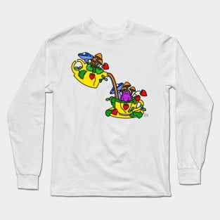 Pride Mossy Rainbow Tea Long Sleeve T-Shirt